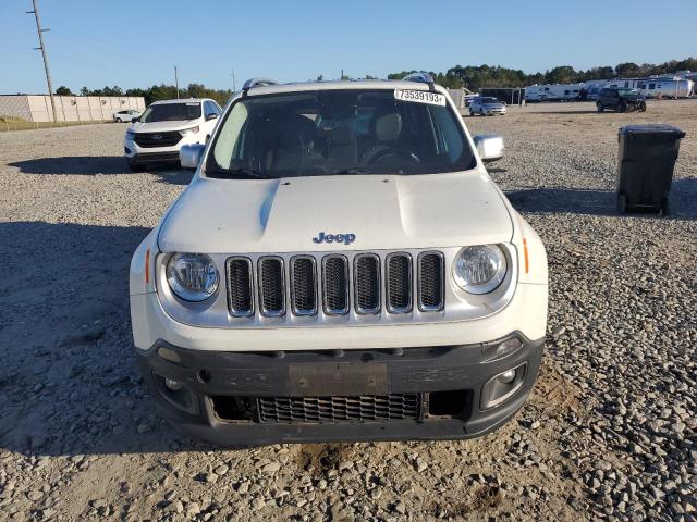 ZACCJADT2GPC77094 - 2016 JEEP RENEGADE LIMITED WHITE photo 5