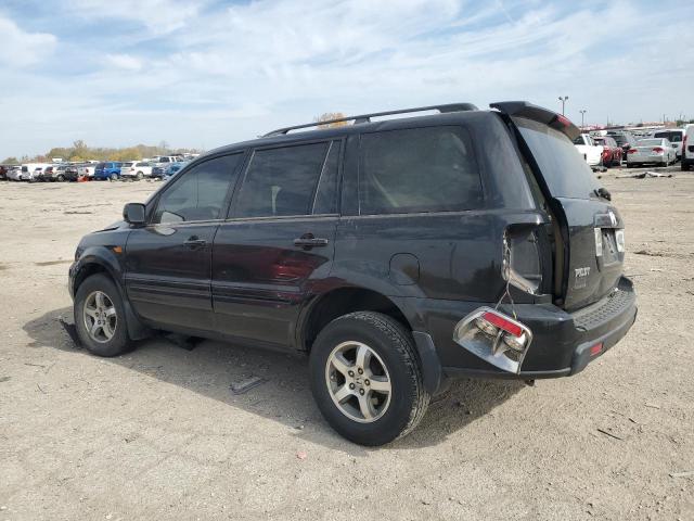 5FNYF28477B010962 - 2007 HONDA PILOT EX BLACK photo 2