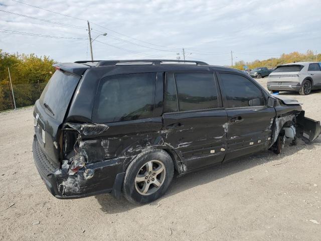 5FNYF28477B010962 - 2007 HONDA PILOT EX BLACK photo 3