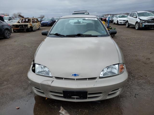 1G1JF52T817374381 - 2001 CHEVROLET CAVALIER LS TAN photo 5