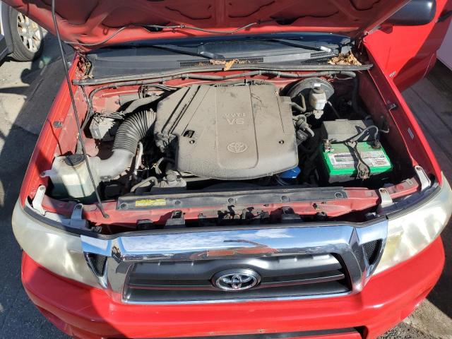 5TEUU42N68Z503758 - 2008 TOYOTA TACOMA ACCESS CAB წითელი ფოტო 11