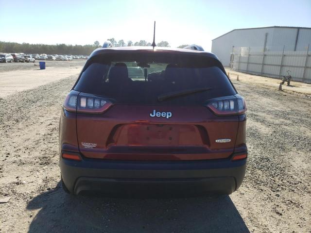 1C4PJLCB5KD266068 - 2019 JEEP CHEROKEE LATITUDE BURGUNDY photo 6