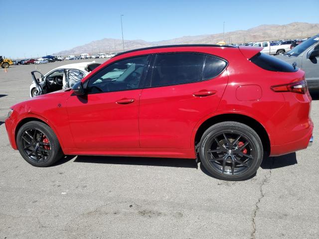 ZASPAKBNXM7D11018 - 2021 ALFA ROMEO STELVIO TI RED photo 2