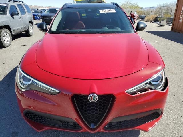 ZASPAKBNXM7D11018 - 2021 ALFA ROMEO STELVIO TI RED photo 5
