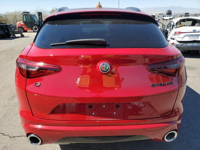 ZASPAKBNXM7D11018 - 2021 ALFA ROMEO STELVIO TI RED photo 6