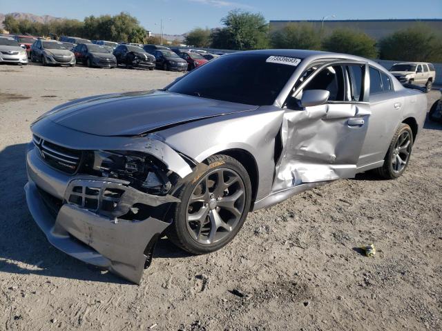2C3CDXBG8FH776616 - 2015 DODGE CHARGER SE SILVER photo 1