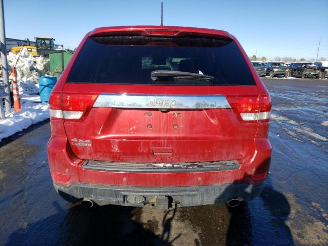 1J4RR4GT9BC587525 - 2011 JEEP GRAND CHER LAREDO RED photo 6