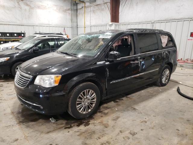 2C4RC1CG9DR737271 - 2013 CHRYSLER TOWN & COU TOURING L BLACK photo 1