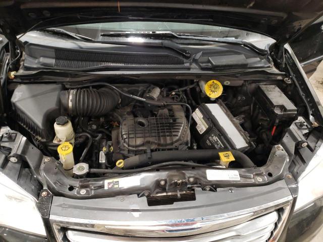 2C4RC1CG9DR737271 - 2013 CHRYSLER TOWN & COU TOURING L BLACK photo 12