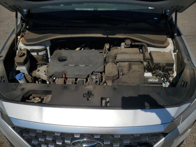 5NMS23AD0KH025280 - 2019 HYUNDAI SANTA FE SE SILVER photo 12