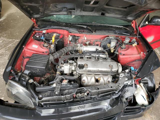 2HGEH2360SH521049 - 1995 HONDA CIVIC DX RED photo 11