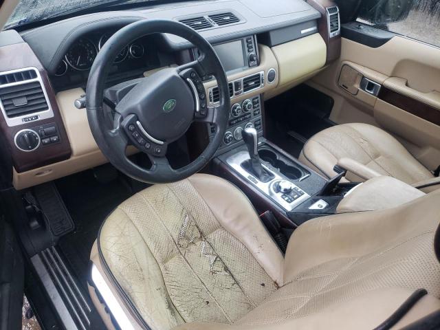 SALMF15487A239620 - 2007 LAND ROVER RANGE ROVE HSE BLACK photo 8