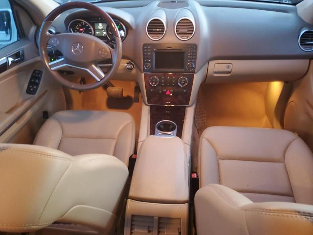 4JGBB8GB9AA541399 - 2010 MERCEDES-BENZ ML 350 4MATIC WHITE photo 8