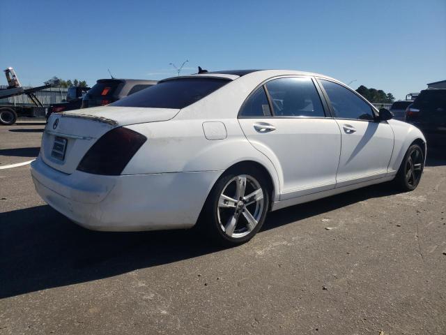 WDDNG71X28A232519 - 2008 MERCEDES-BENZ S 550 WHITE photo 3