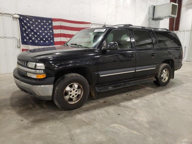 1GNFK16Z03J326614 - 2003 CHEVROLET SUBURBAN K1500 BLACK photo 1