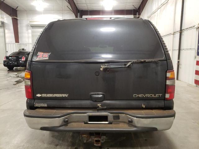 1GNFK16Z03J326614 - 2003 CHEVROLET SUBURBAN K1500 BLACK photo 6