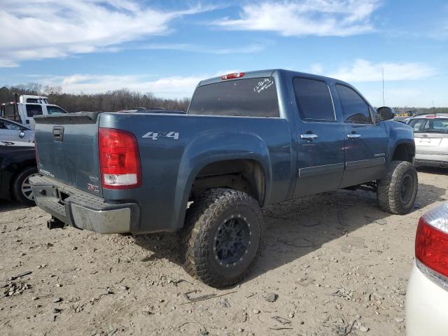 3GTP2VE7XCG135322 - 2012 GMC SIERRA K1500 SLE BLUE photo 3