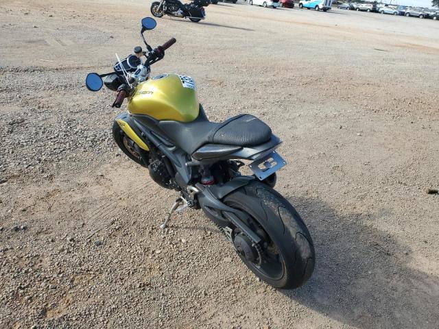 SMTN01PK2DT565522 - 2013 TRIUMPH MOTORCYCLE SPEED TRIP ABS YELLOW photo 3