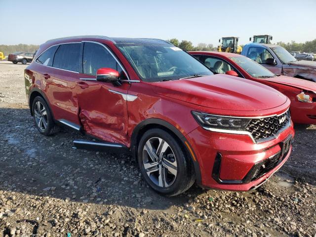 KNDRJDLH6N5089838 - 2022 KIA SORENTO SX RED photo 4