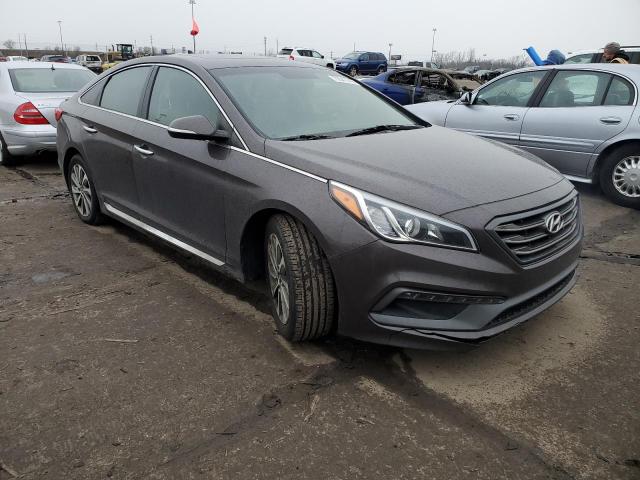 5NPE34AF8GH350058 - 2016 HYUNDAI SONATA SPORT WHITE photo 4