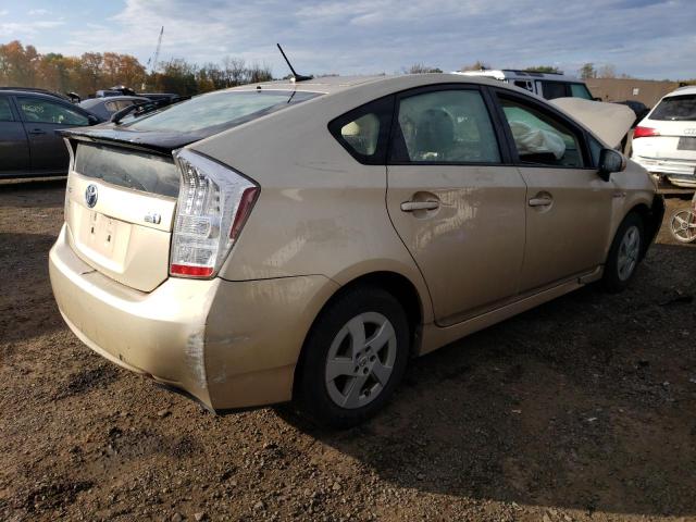 JTDKN3DU9B1430907 - 2011 TOYOTA PRIUS BEIGE photo 3