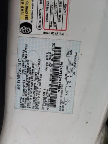 2FMDA51625BA24090 - 2005 FORD FREESTAR SE WHITE photo 12