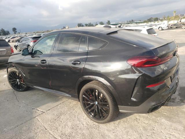 5UXCY8C04M9F79559 - 2021 BMW X6 M50I BLACK photo 2