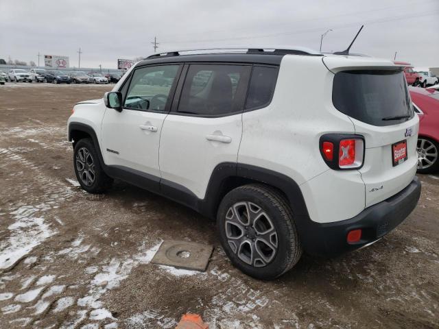 ZACCJBDT4GPD05175 - 2016 JEEP RENEGADE LIMITED WHITE photo 2