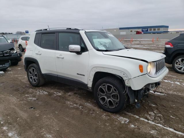 ZACCJBDT4GPD05175 - 2016 JEEP RENEGADE LIMITED WHITE photo 4