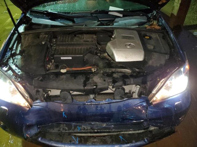 JTJHW31U460008466 - 2006 LEXUS RX 400H 400 BLUE photo 11