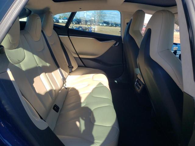 5YJSA1E20GF153723 - 2016 TESLA MODEL S Կապույտ լուսանկար 10