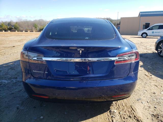 5YJSA1E20GF153723 - 2016 TESLA MODEL S Կապույտ լուսանկար 6