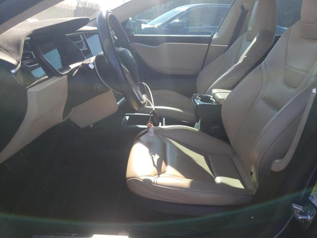 5YJSA1E20GF153723 - 2016 TESLA MODEL S Կապույտ լուսանկար 7