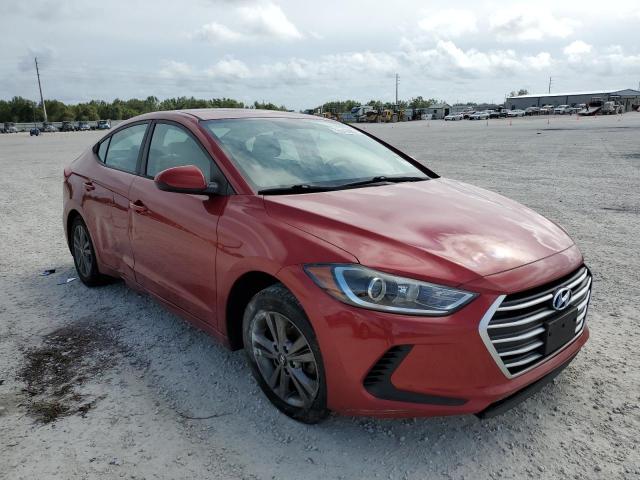 5NPD84LF1JH257707 - 2018 HYUNDAI ELANTRA SEL RED photo 4