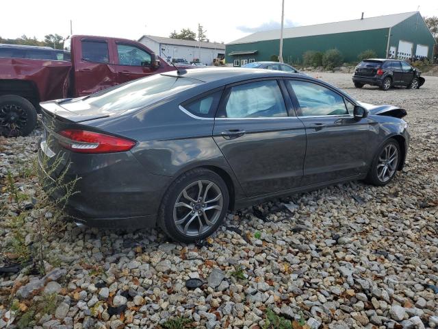 3FA6P0G75HR345552 - 2017 FORD FUSION S GRAY photo 3