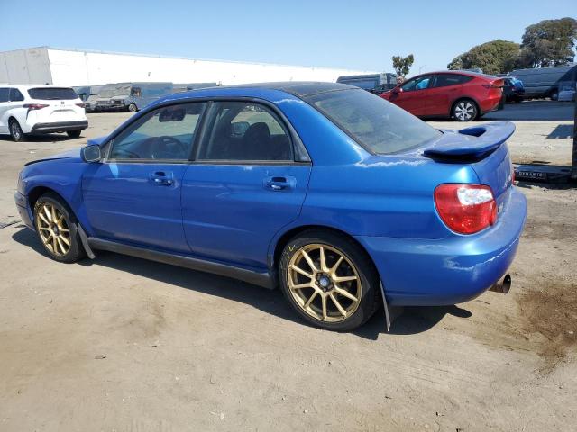 JF1GD29654G511390 - 2004 SUBARU IMPREZA WRX BLUE photo 2