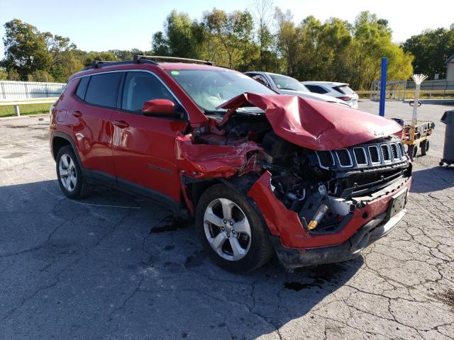 3C4NJDBB3HT639741 - 2017 JEEP COMPASS LATITUDE RED photo 4