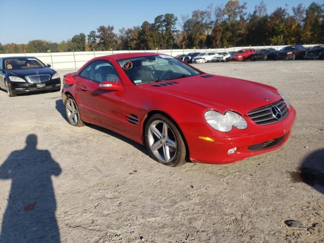 WDBSK75FX6F118036 - 2006 MERCEDES-BENZ SL 500 RED photo 4