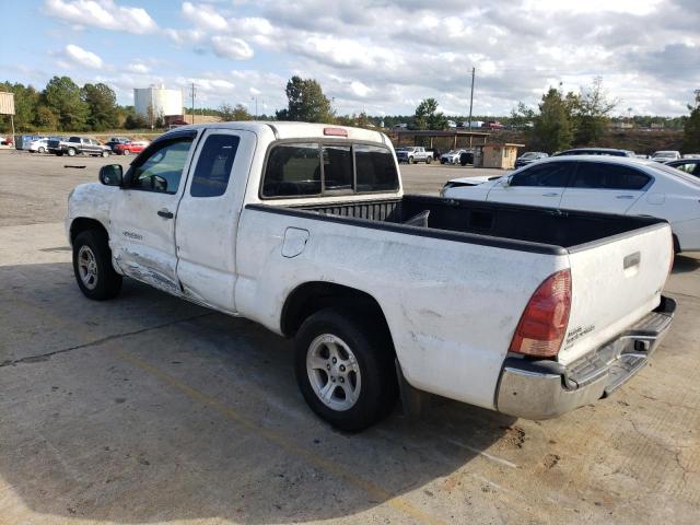 5TETX22N55Z058514 - 2005 TOYOTA TACOMA ACCESS CAB თეთრი ფოტო 2