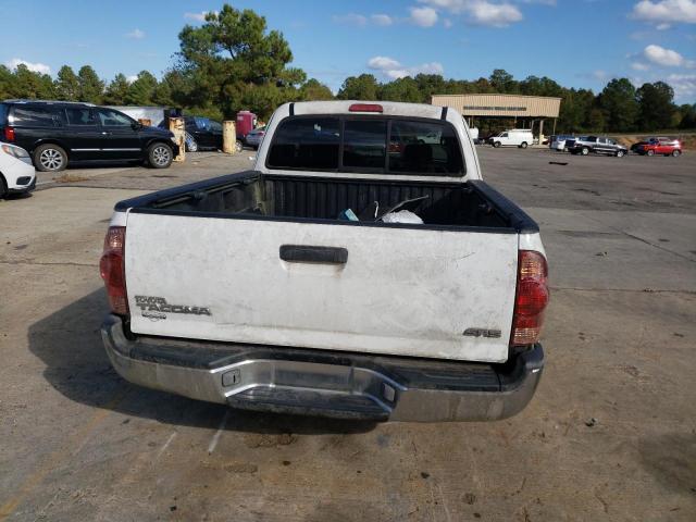 5TETX22N55Z058514 - 2005 TOYOTA TACOMA ACCESS CAB თეთრი ფოტო 6