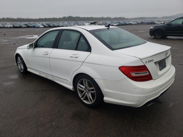 WDDGF8AB6ER319830 - 2014 MERCEDES-BENZ C 300 4MATIC WHITE photo 2