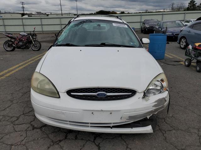 1FAFP58S42A163911 - 2002 FORD TAURUS SE WHITE photo 5