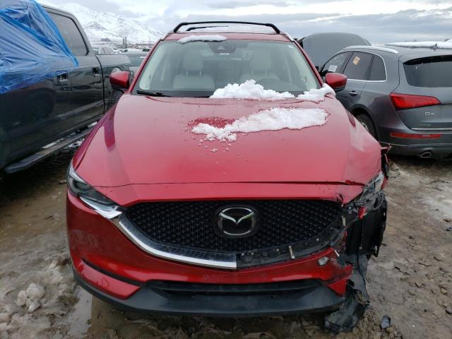 JM3KFADM0J0359237 - 2018 MAZDA CX-5 GRAND TOURING RED photo 5