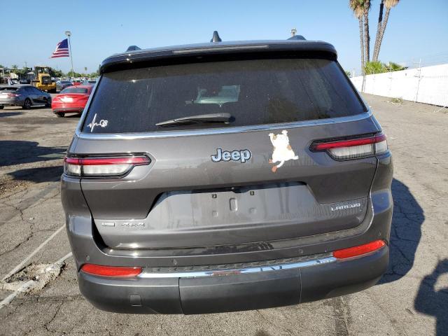 1C4RJKAG0N8542722 - 2022 JEEP GRAND CHER L LAREDO GRAY photo 6