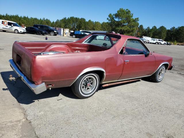 1W80KAD438956 - 1980 CHEVROLET EL CAMINO RED photo 3