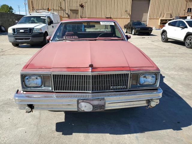 1W80KAD438956 - 1980 CHEVROLET EL CAMINO RED photo 5