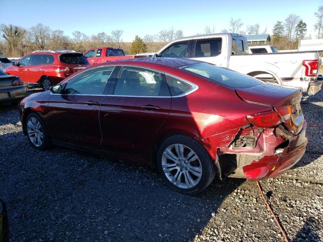 1C3CCCAB4GN134310 - 2016 CHRYSLER 200 LIMITED MAROON photo 2