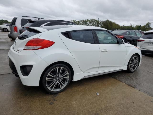 KMHTC6AE4GU298732 - 2016 HYUNDAI VELOSTER TURBO WHITE photo 3