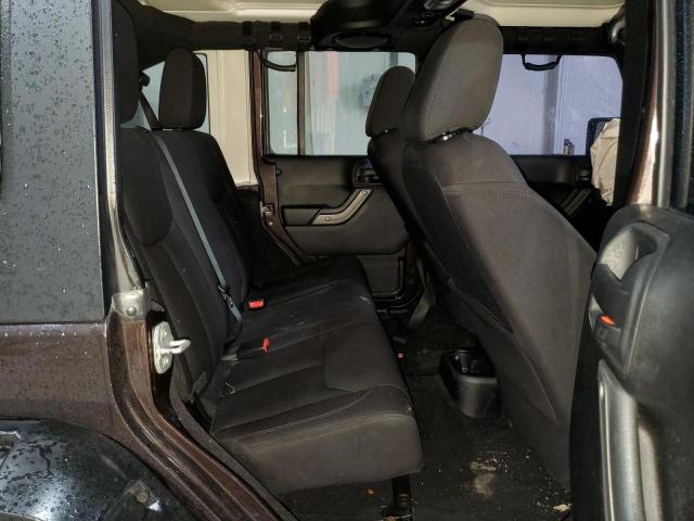 1C4BJWDG7DL682119 - 2013 JEEP WRANGLER U SPORT შავი ფოტო 10