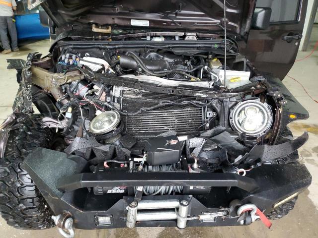 1C4BJWDG7DL682119 - 2013 JEEP WRANGLER U SPORT შავი ფოტო 11